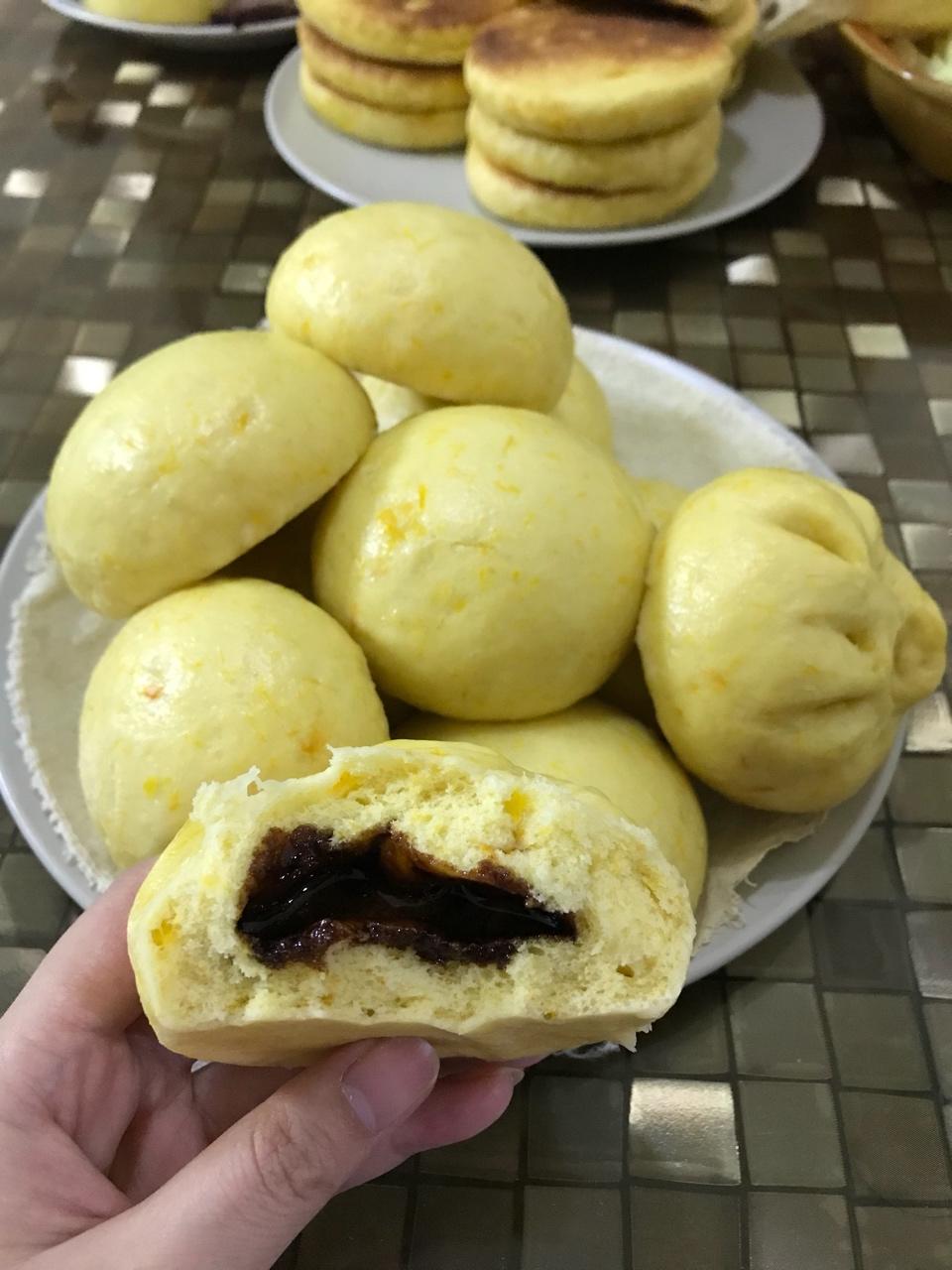 新手也可以--详解如何做出人见人爱、金黄的南瓜馒头