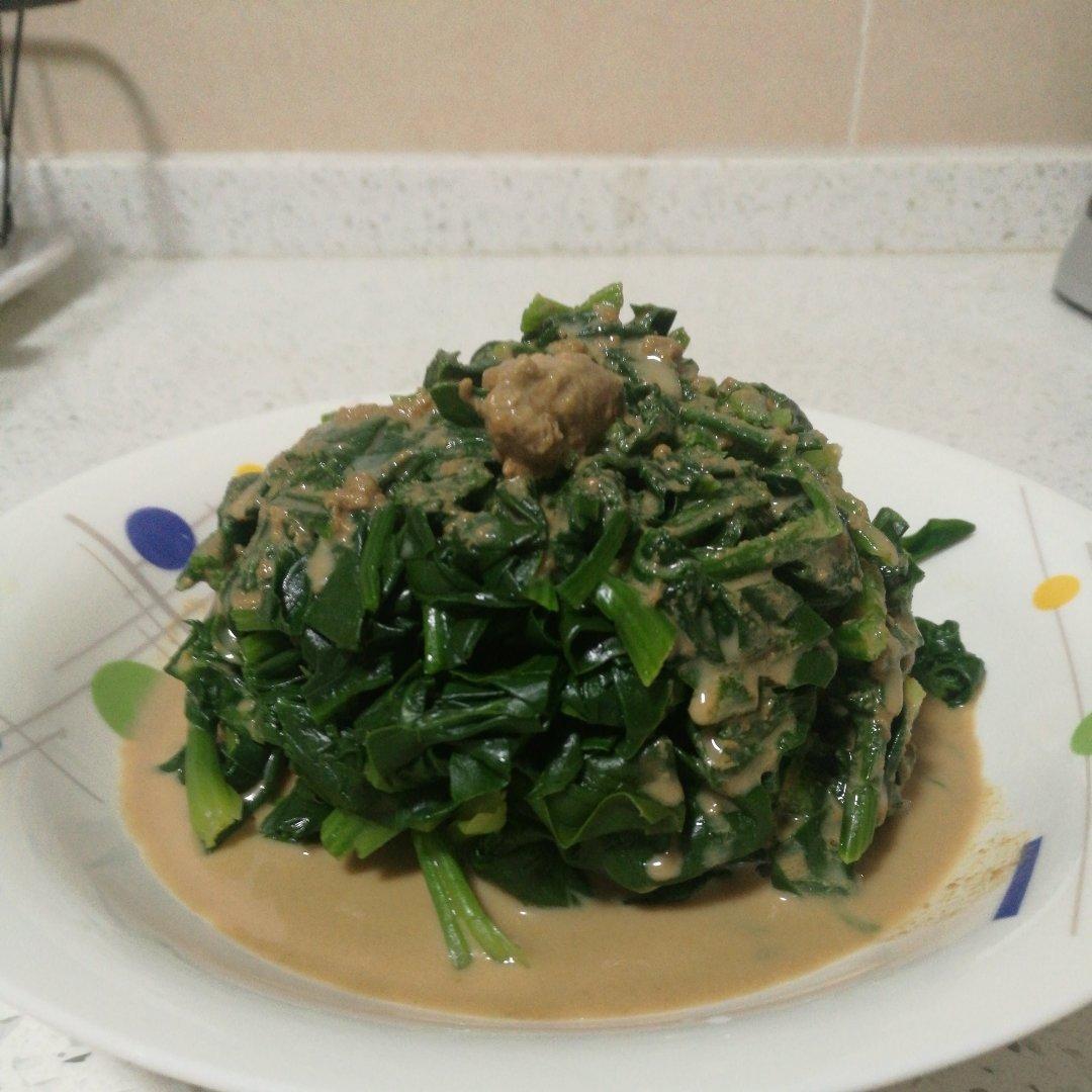 麻酱菠菜