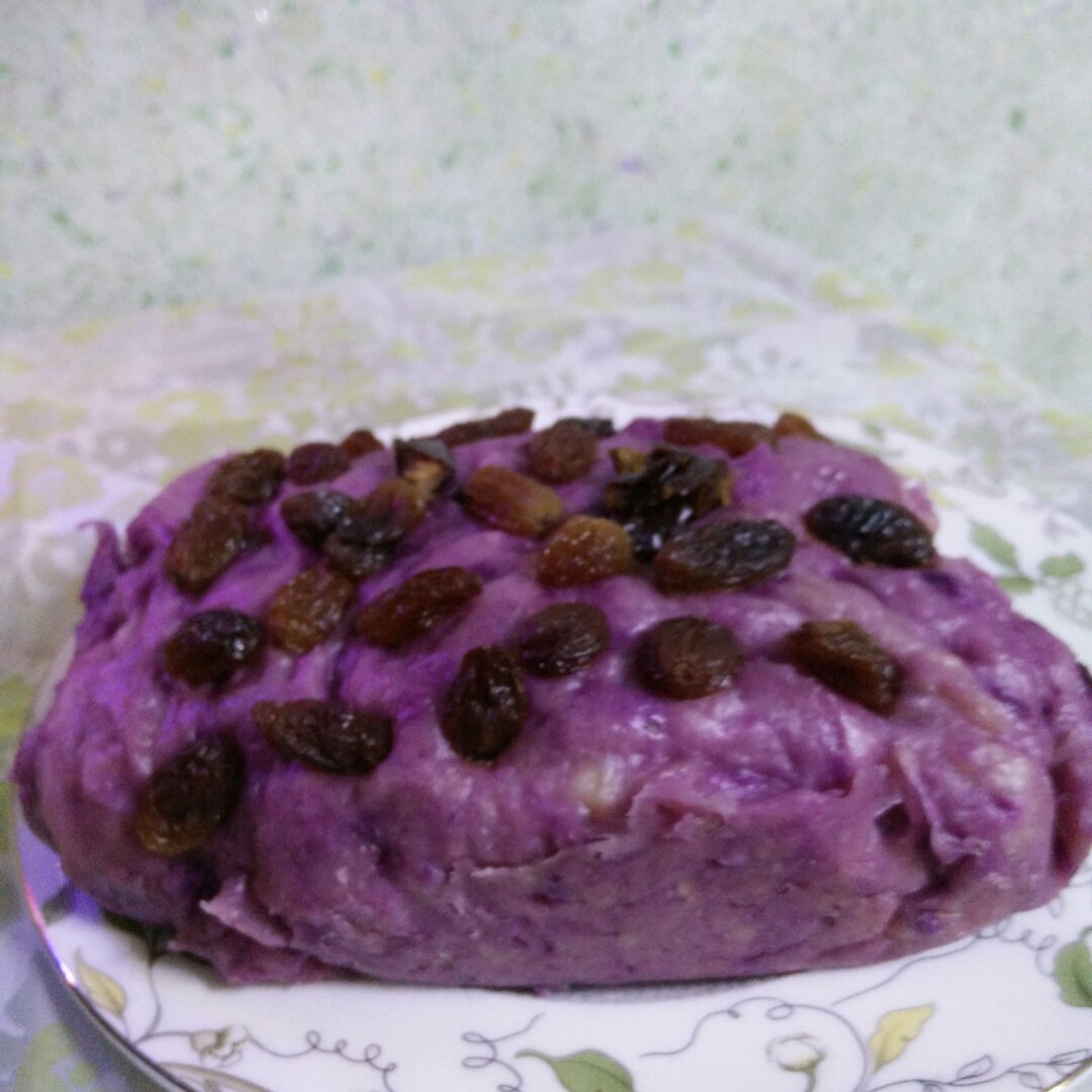 紫薯发糕