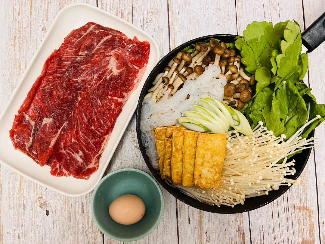 「寿喜烧」，把便宜食材做成吃不起的亚子！
