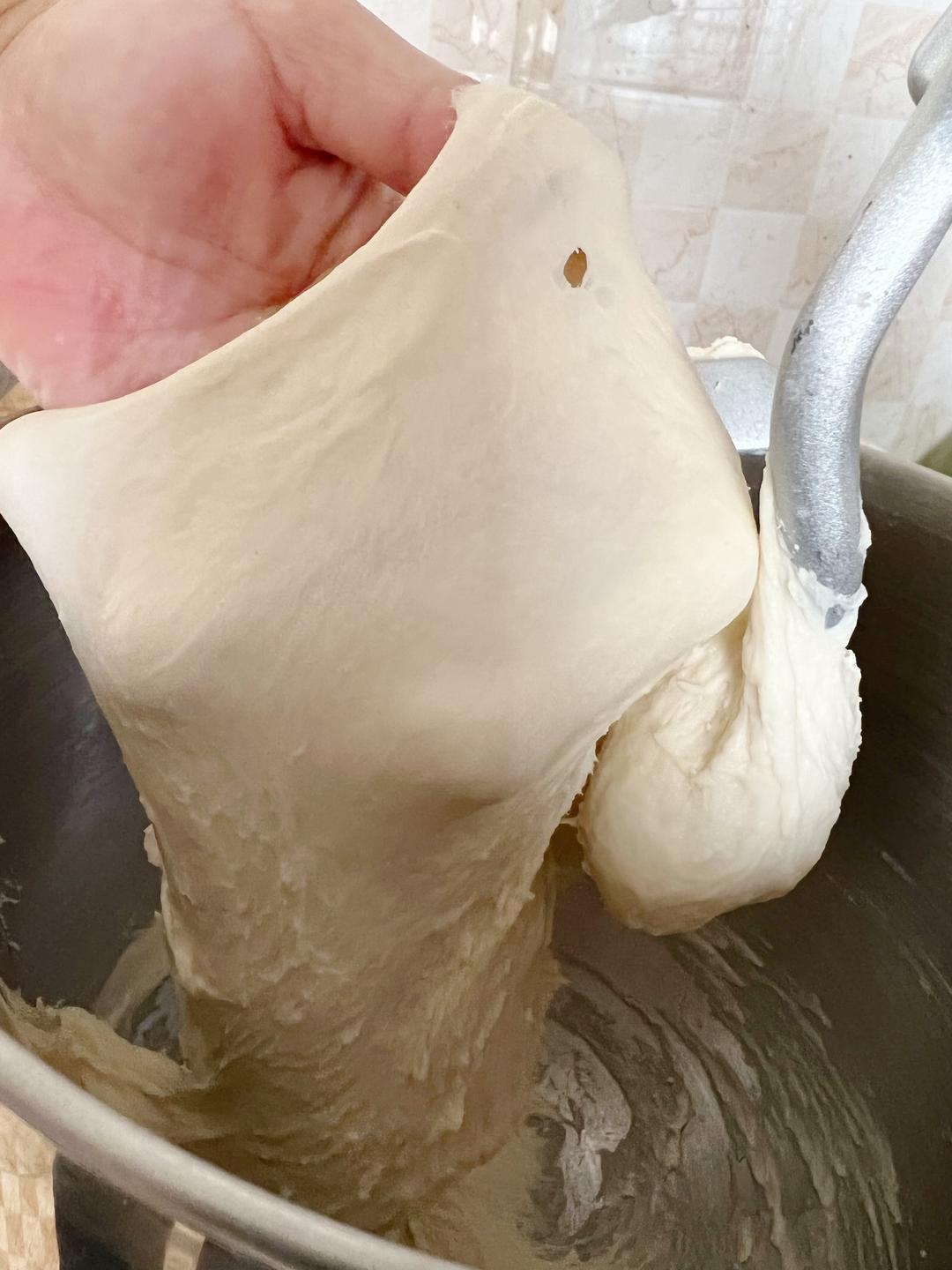 纯奶手撕吐司的做法 步骤1