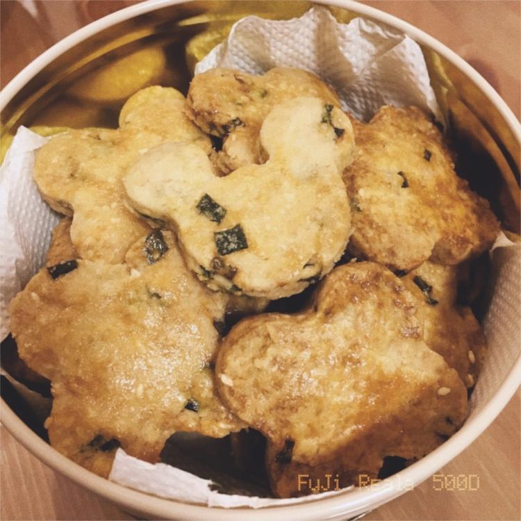 植物油葱花桃酥