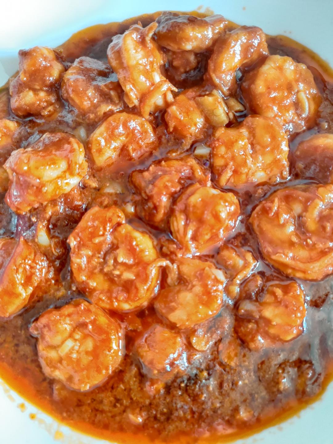 茄汁大虾仁🍤