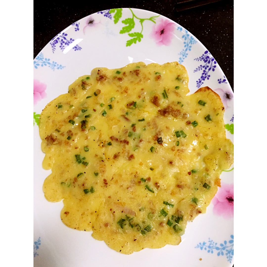 葱花鸡蛋薄饼