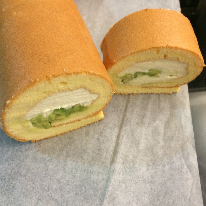 烫面戚风蛋糕卷