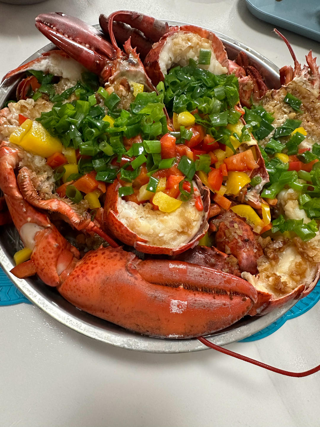 蒜蓉粉丝蒸龙虾（小青龙）