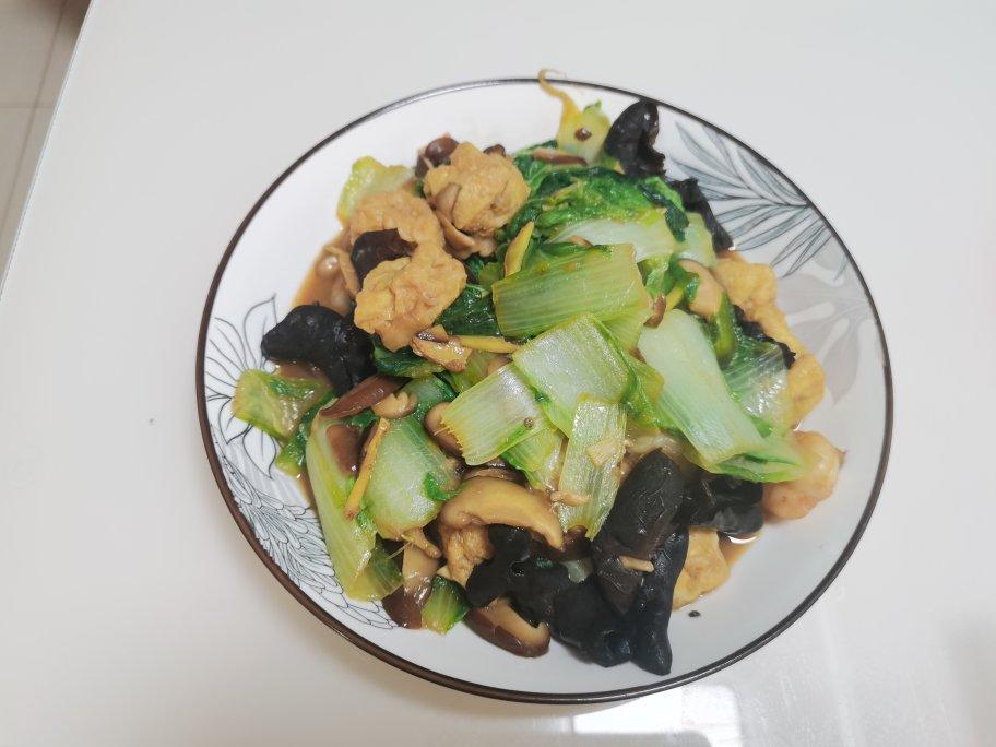 非常入味儿的小白菜炖豆腐