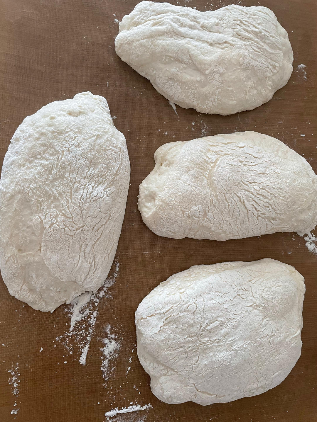 零机器免揉|徒手做出漂亮大气孔欧包|恰巴塔Ciabatta