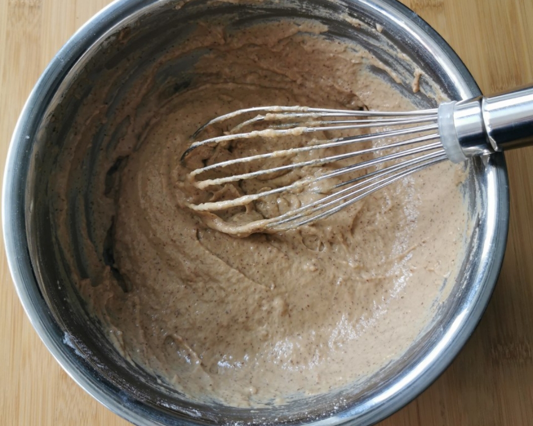 红糖枣泥发糕。松软Q弹，枣香浓郁的做法 步骤7
