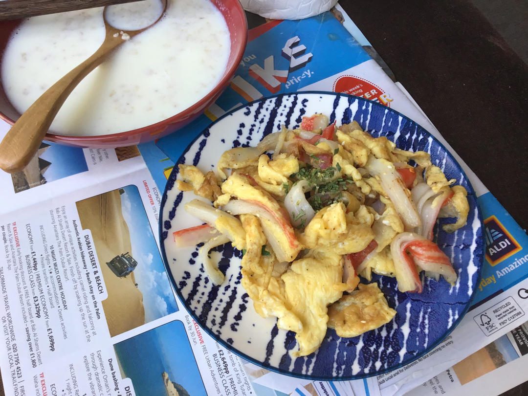 蟹柳滑蛋！鲜嫩到爆！