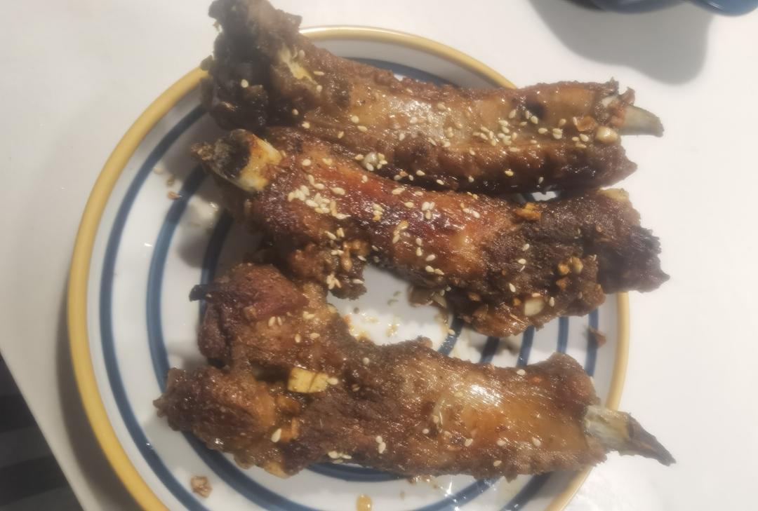 做完人人抢的【椒盐烤排骨】，附赠百搭万能自制椒盐粉
