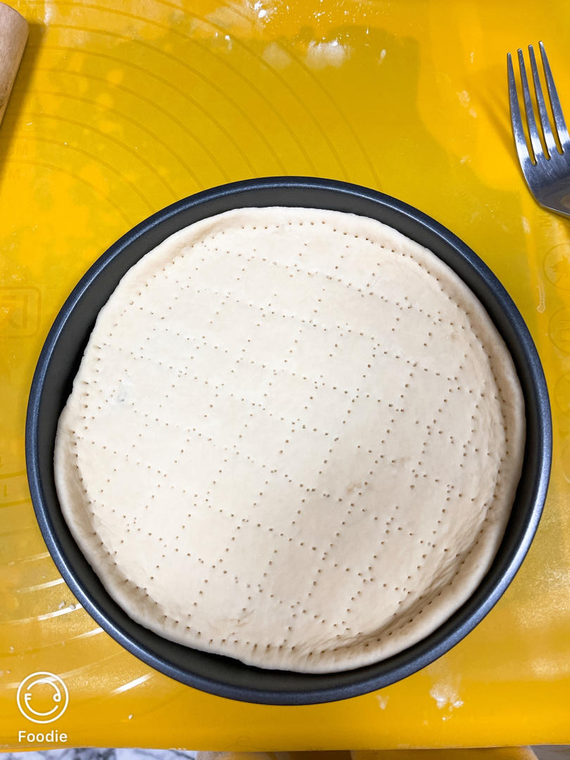 8寸披萨饼皮做法（🉑️厚🉑️薄，🉑️脆🉑️软）4张