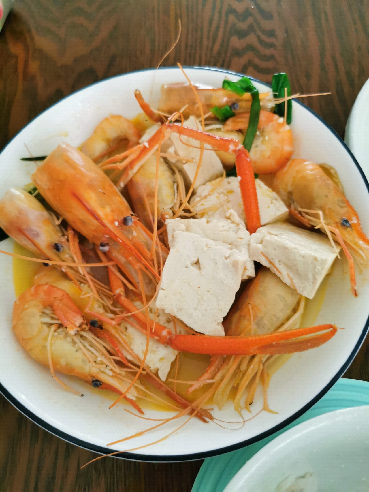 虾头豆腐汤