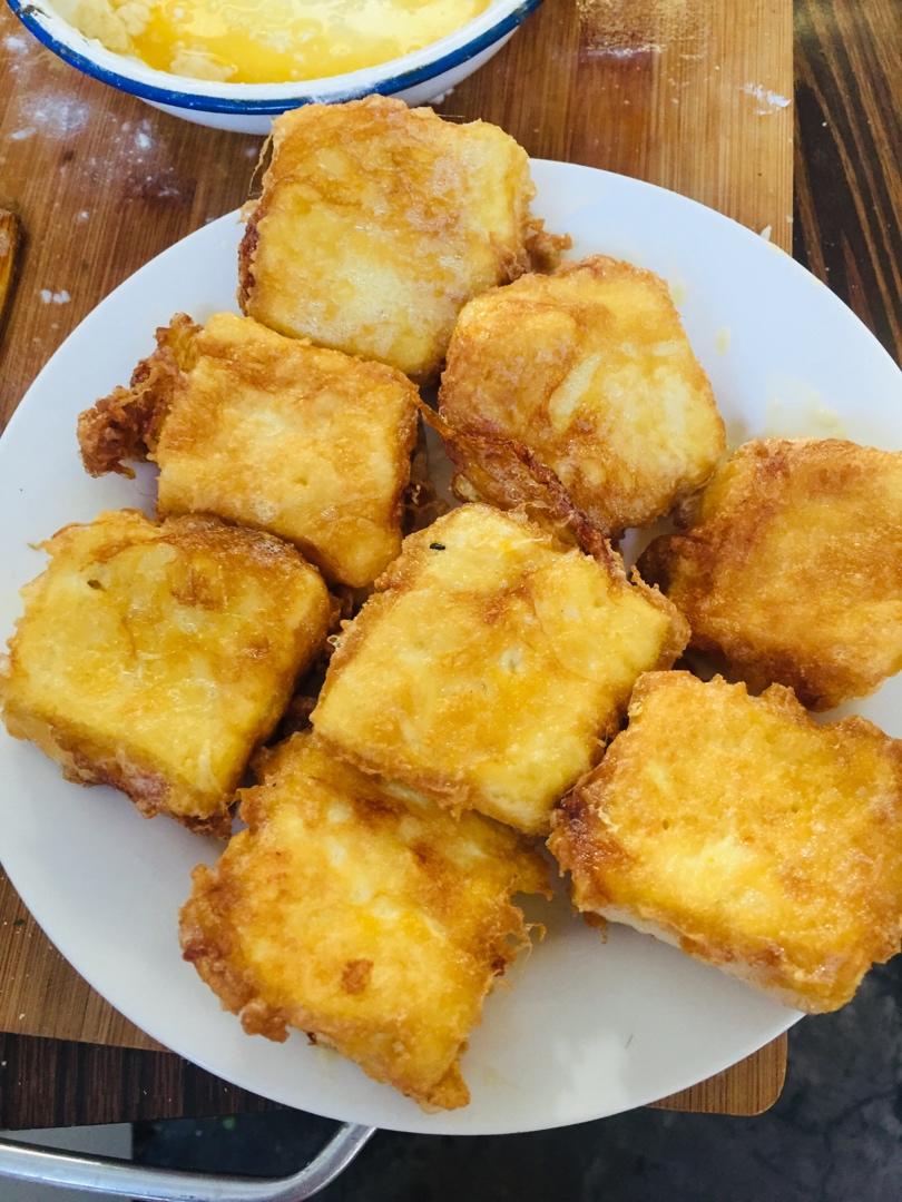 无敌好吃的香煎豆腐