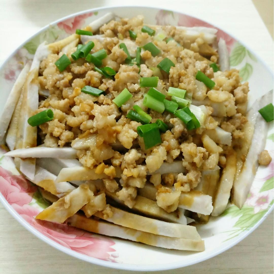 豉香碎肉香芋丝