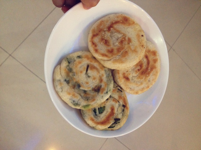 发面葱油酥饼