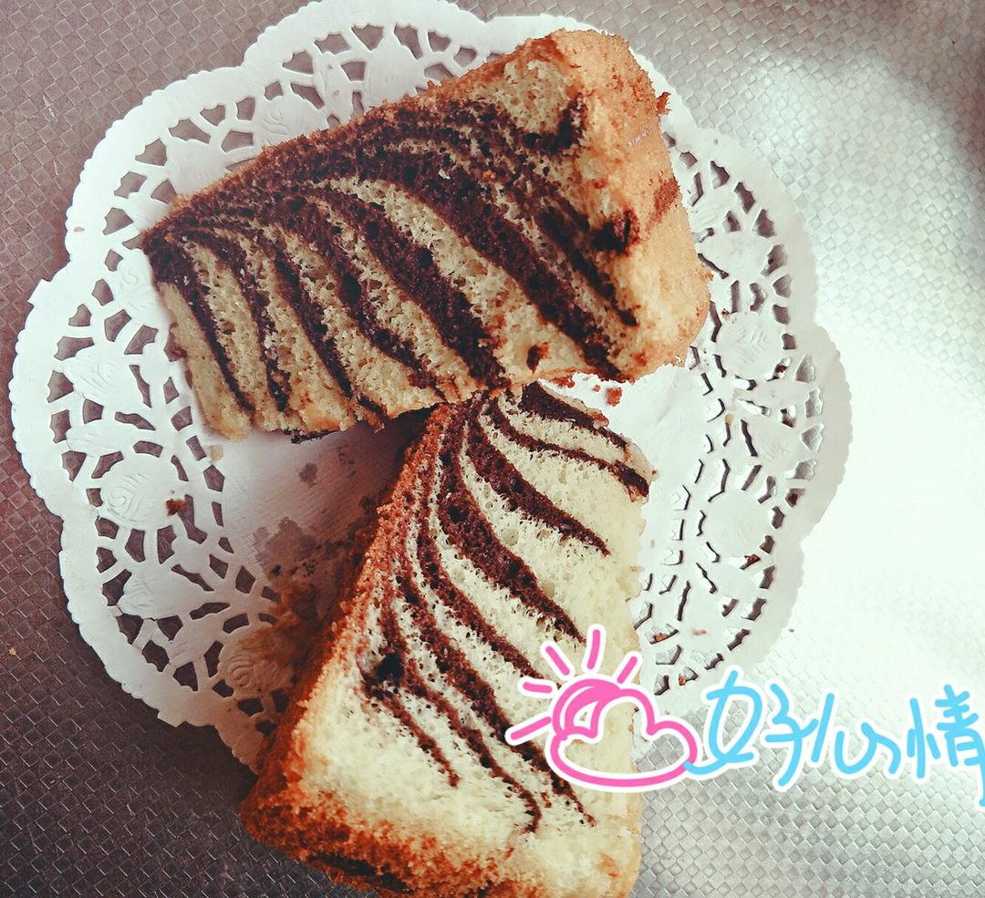 斑马纹酸奶蛋糕