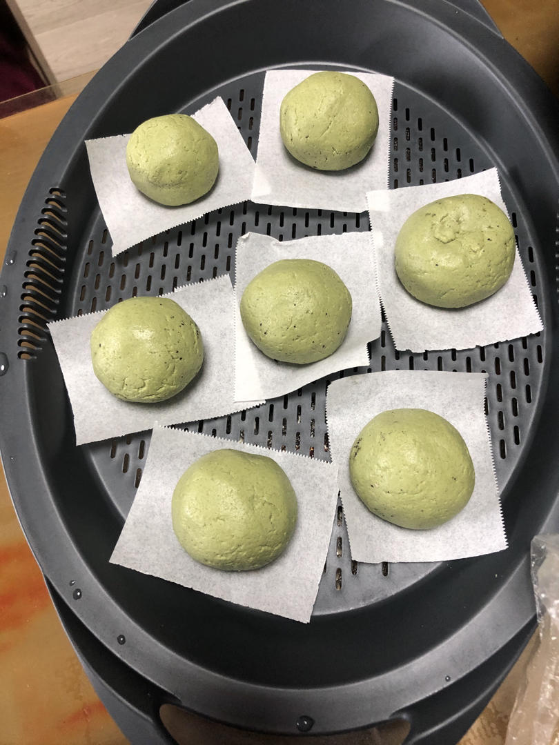 软糯Q弹的艾草青团（附艾草汁制作保存方法）