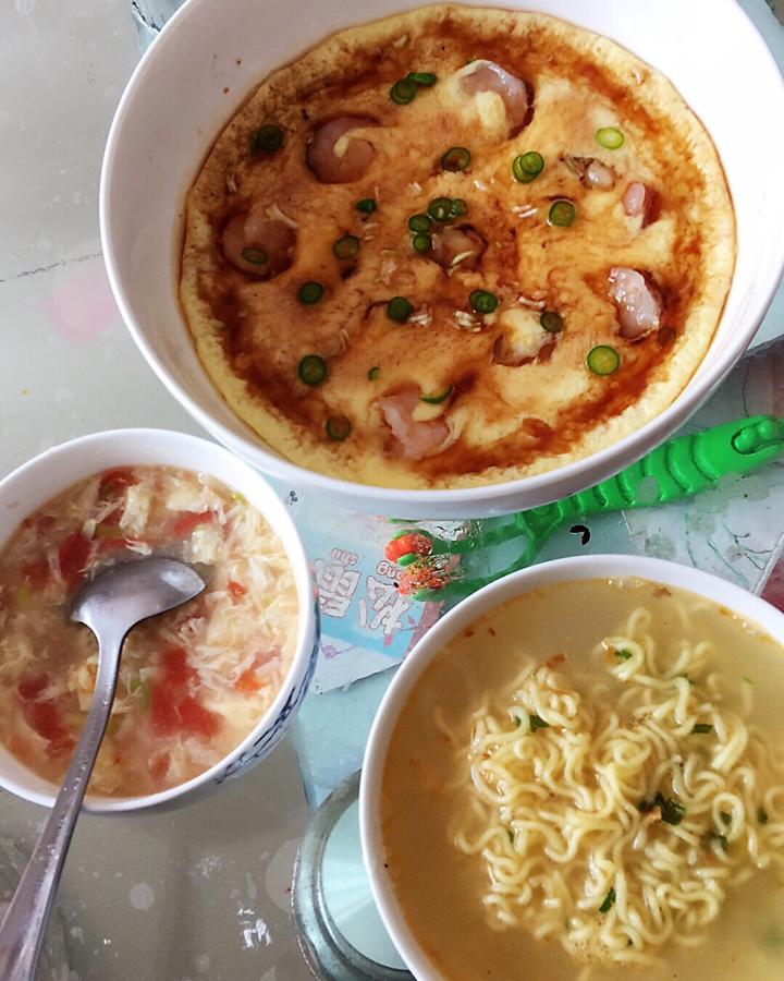 虾仁豆腐蒸水蛋