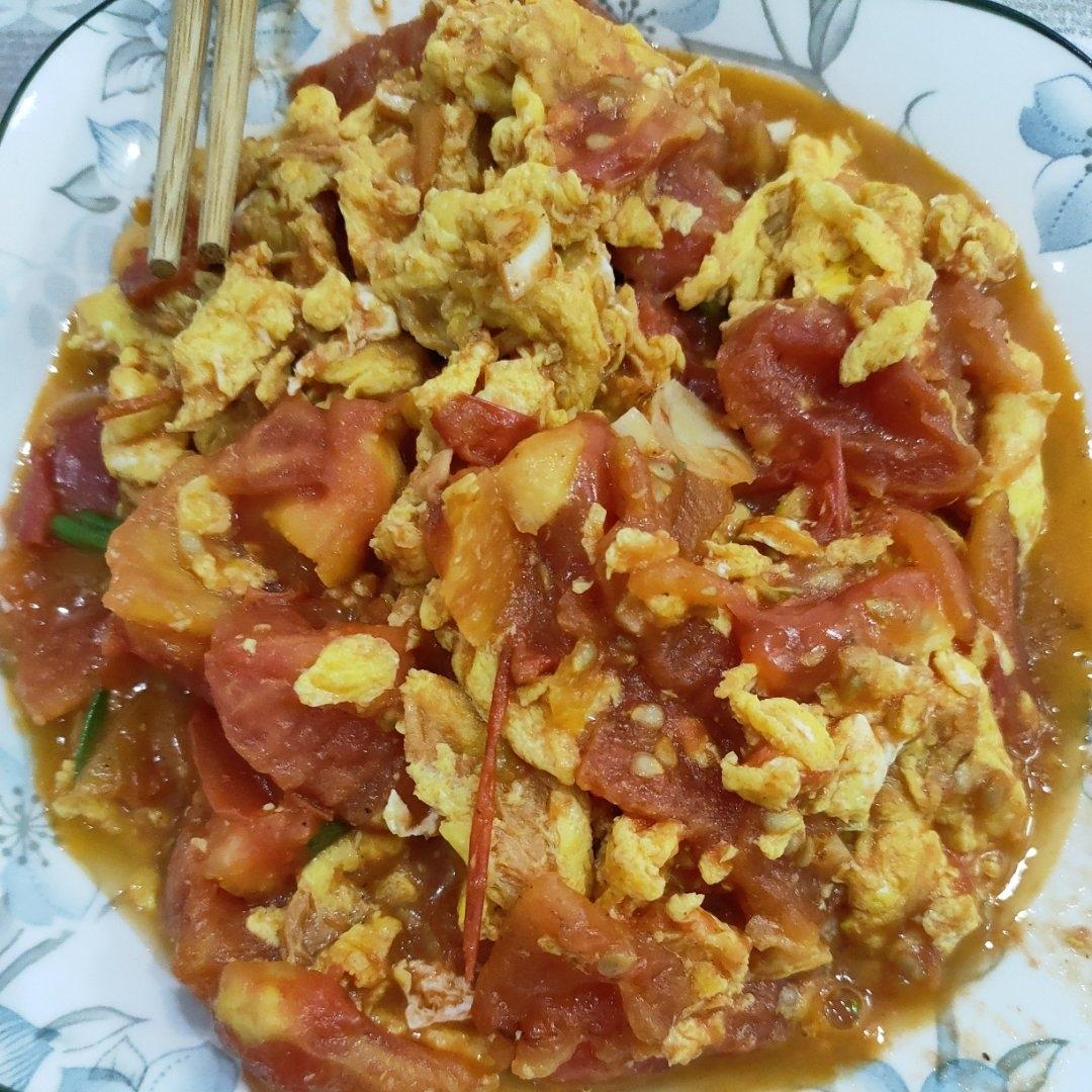 ㊙️一人食|饭店风味番茄炒蛋做法揭秘