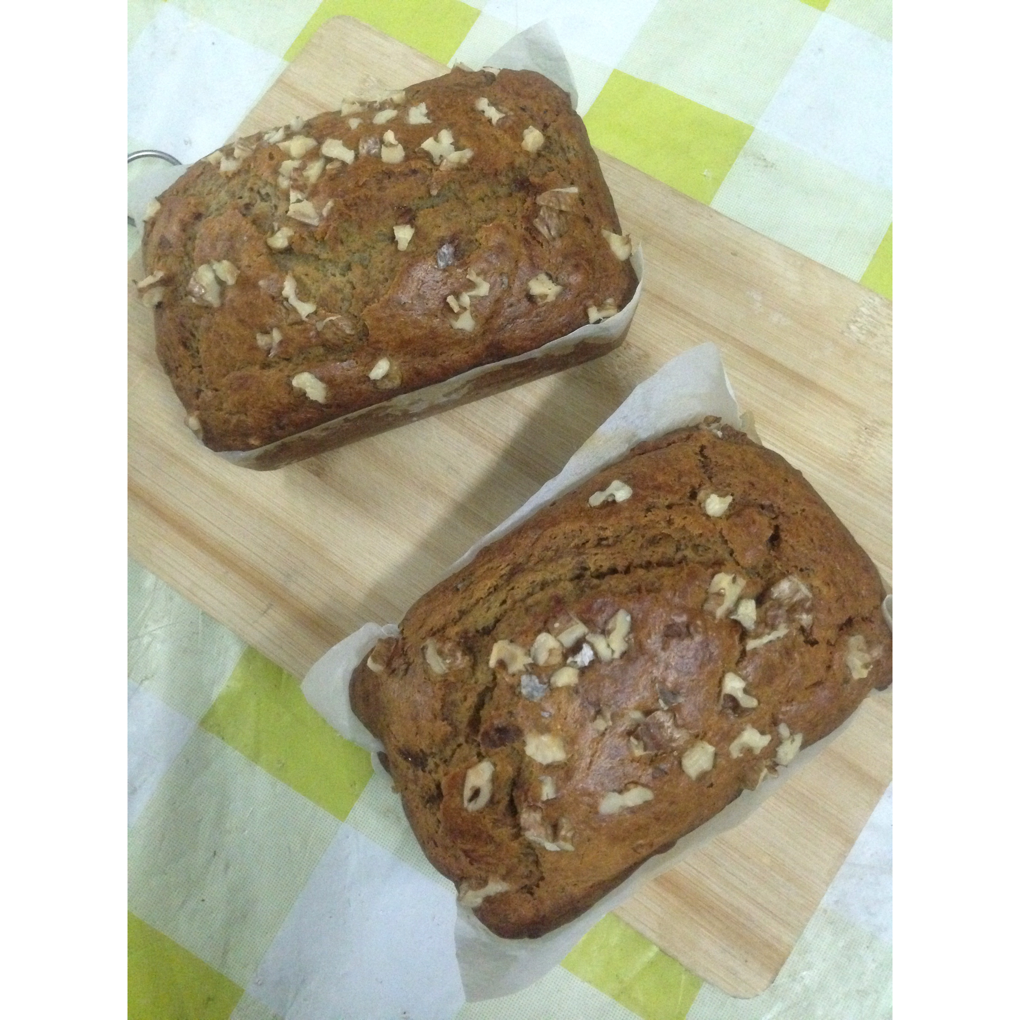 星巴克香蕉核桃蛋糕（Banana loaf）