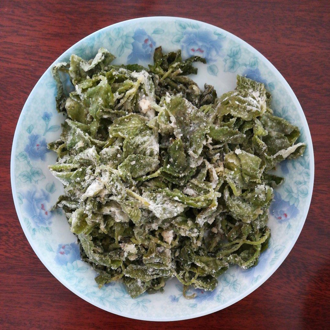 蒸荆芥（荆芥麦饭）