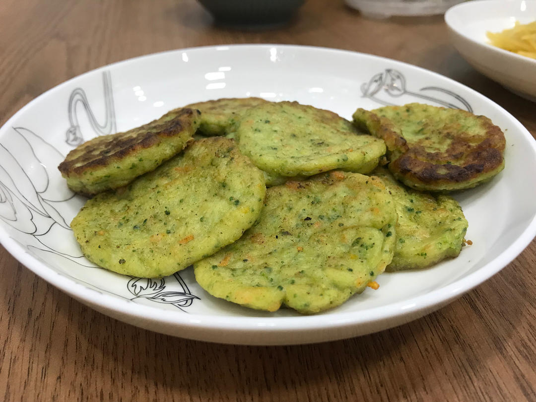 【快手早餐-西兰花饼】简单好做又好吃