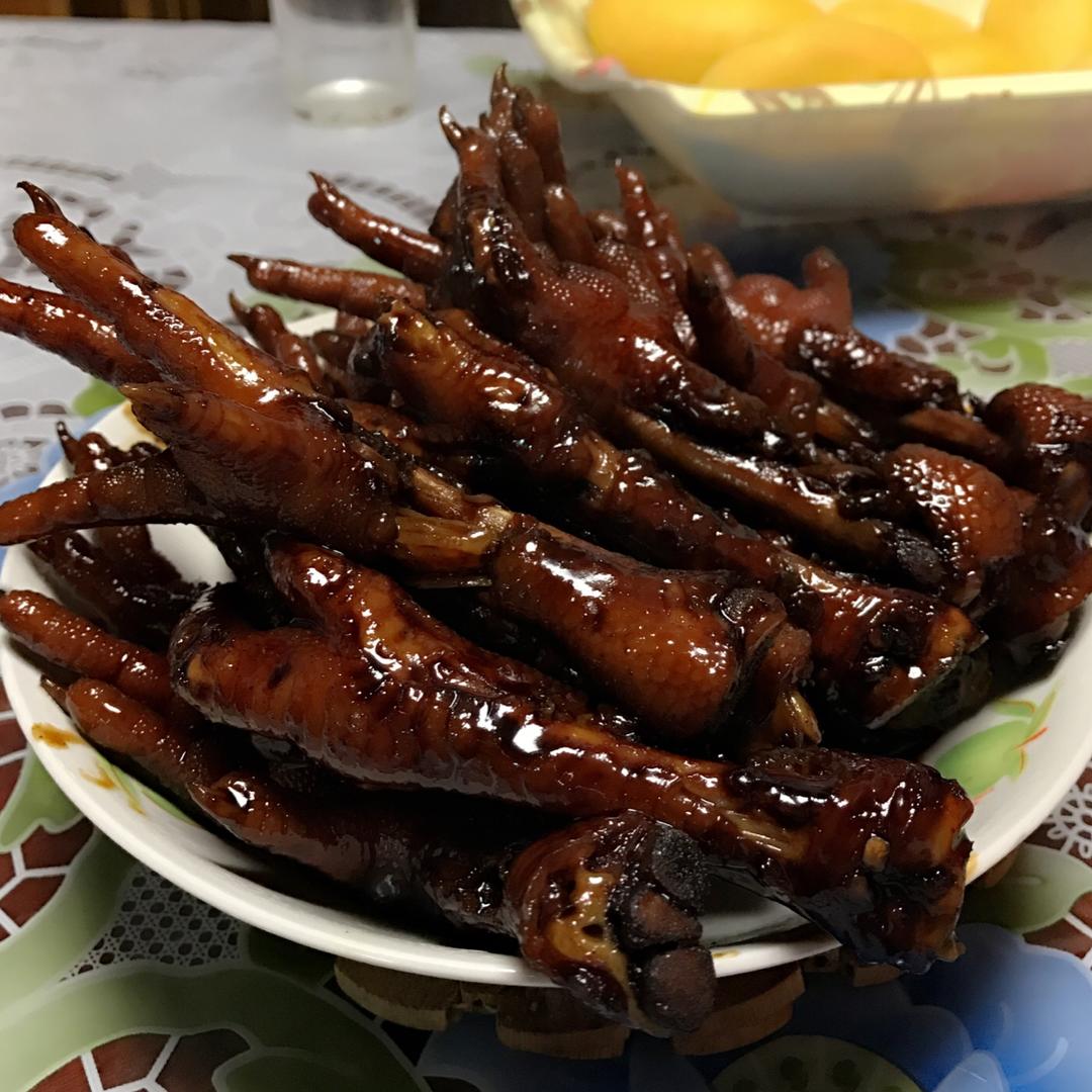 秘制红烧鸡爪