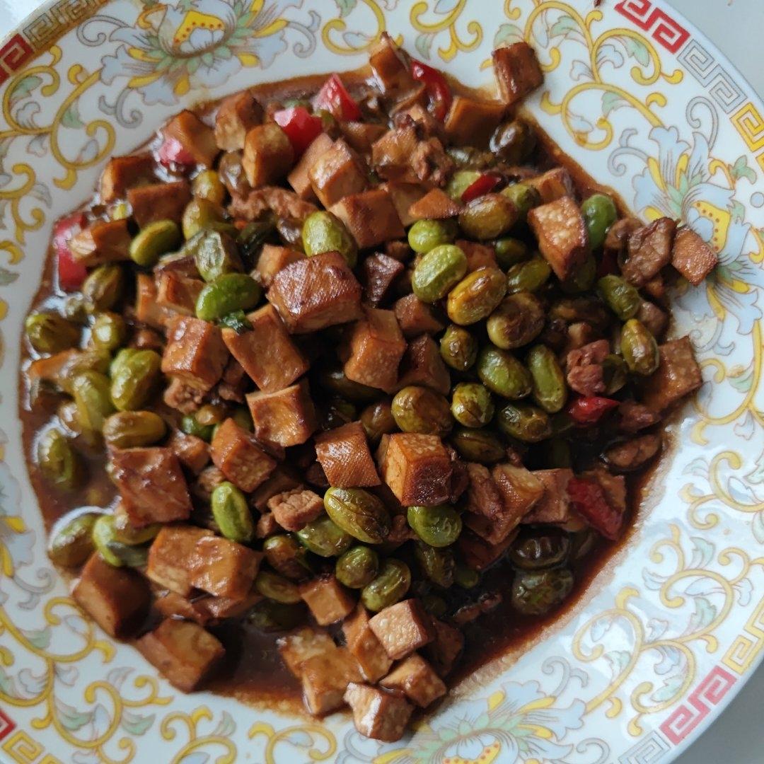 毛豆炒香干｜家常小炒