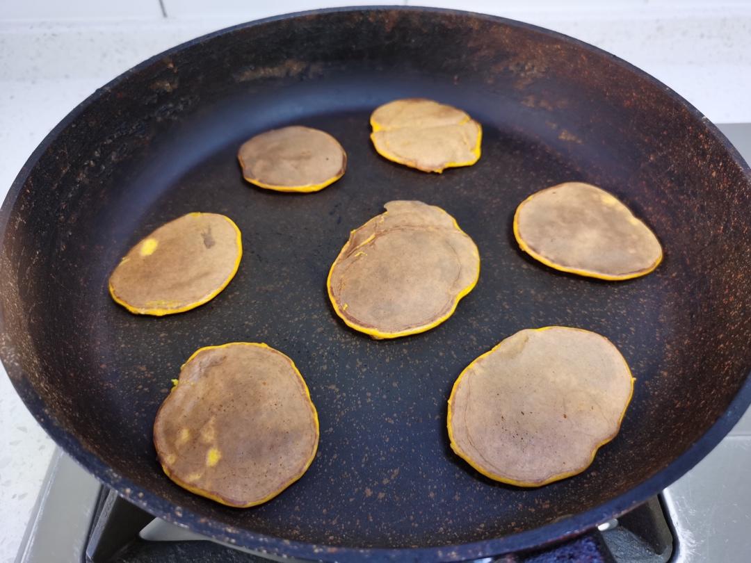 【辅食】南瓜松饼