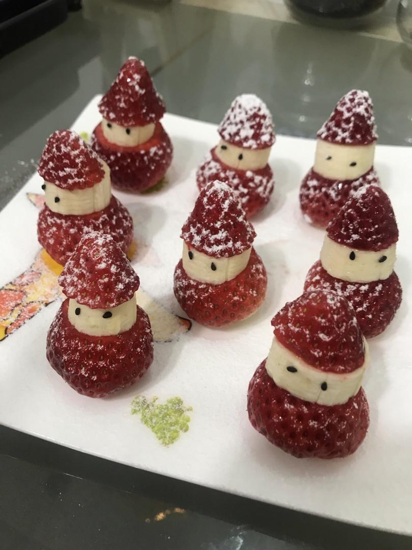 草莓圣诞老人、圣诞雪人