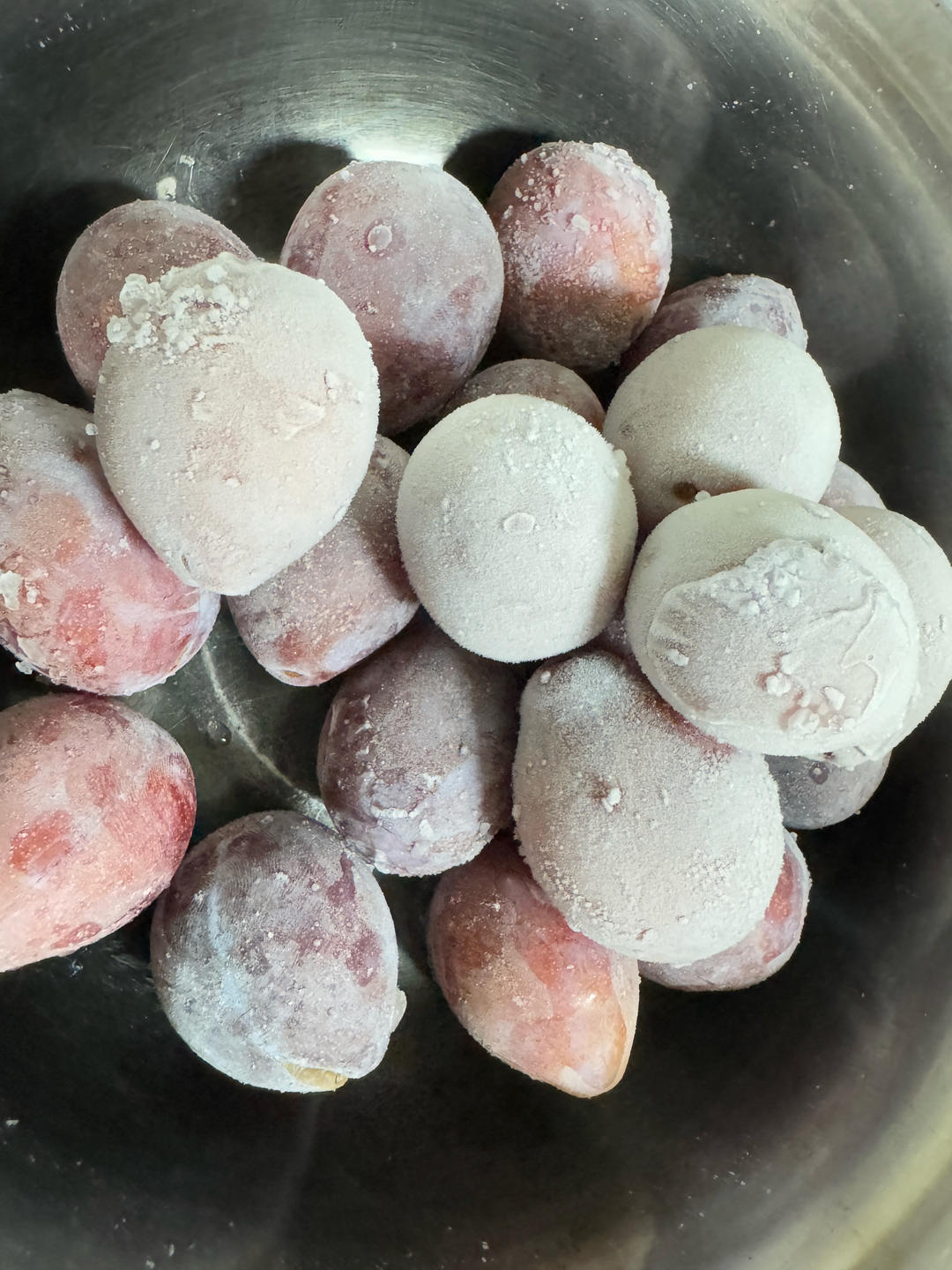 冻各种水果：例如葡萄