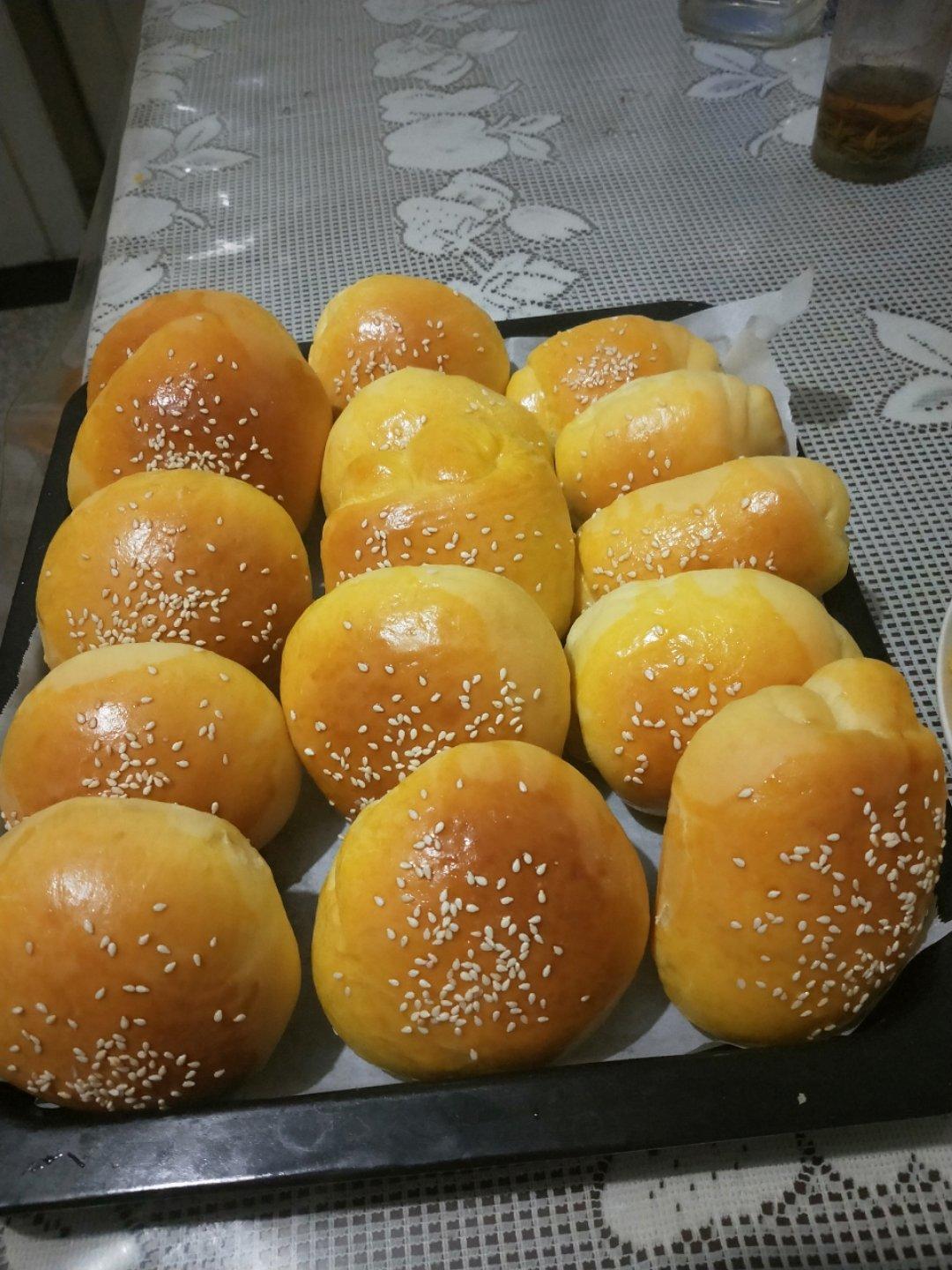 汉堡胚（玉米油静置出膜一次发酵）
