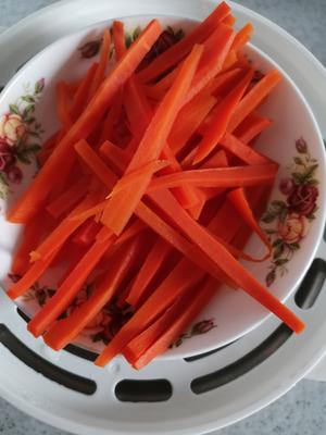胡萝卜花朵溶豆～无糖（宝宝零食）的做法 步骤7