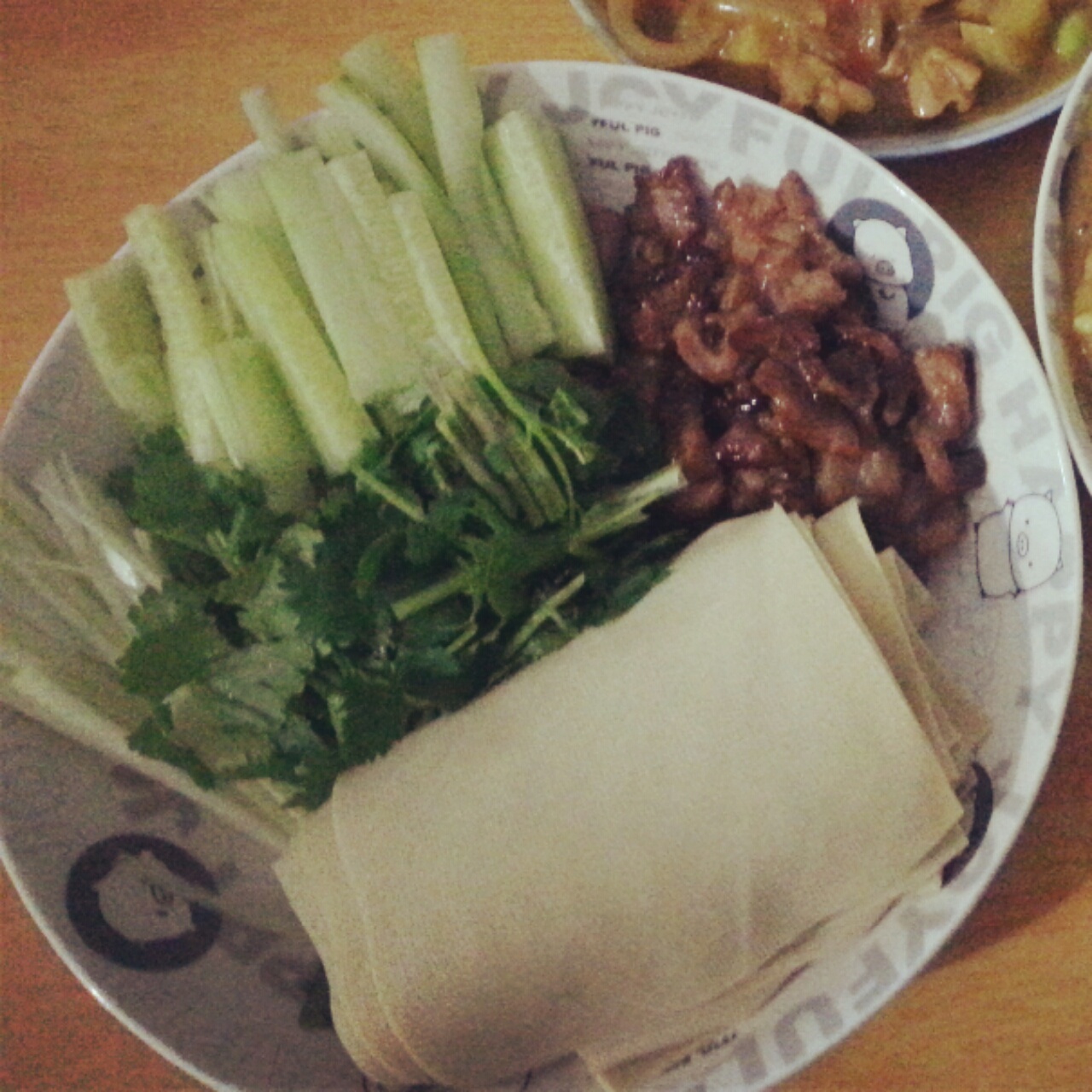 京酱肉丝