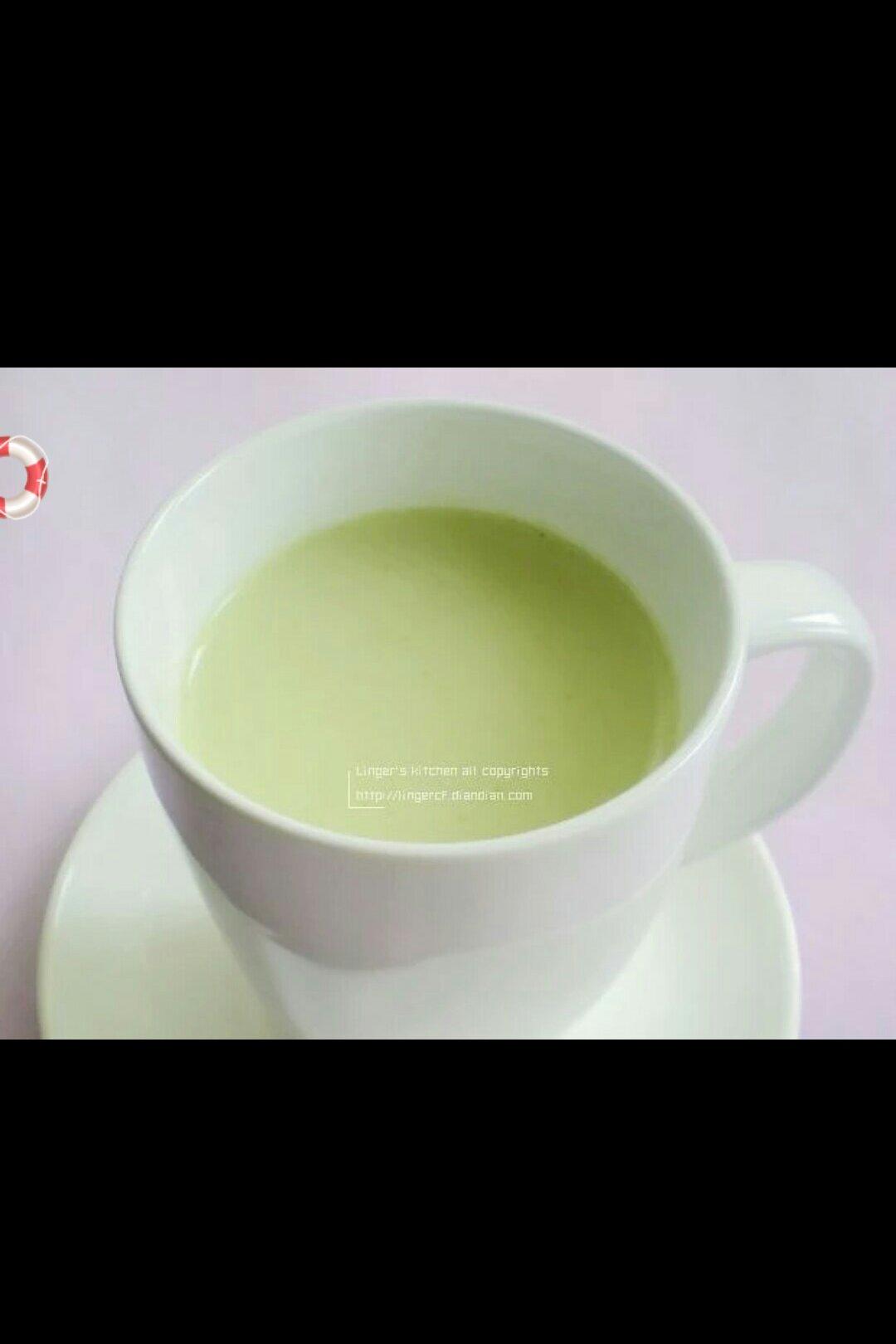 抹茶牛奶