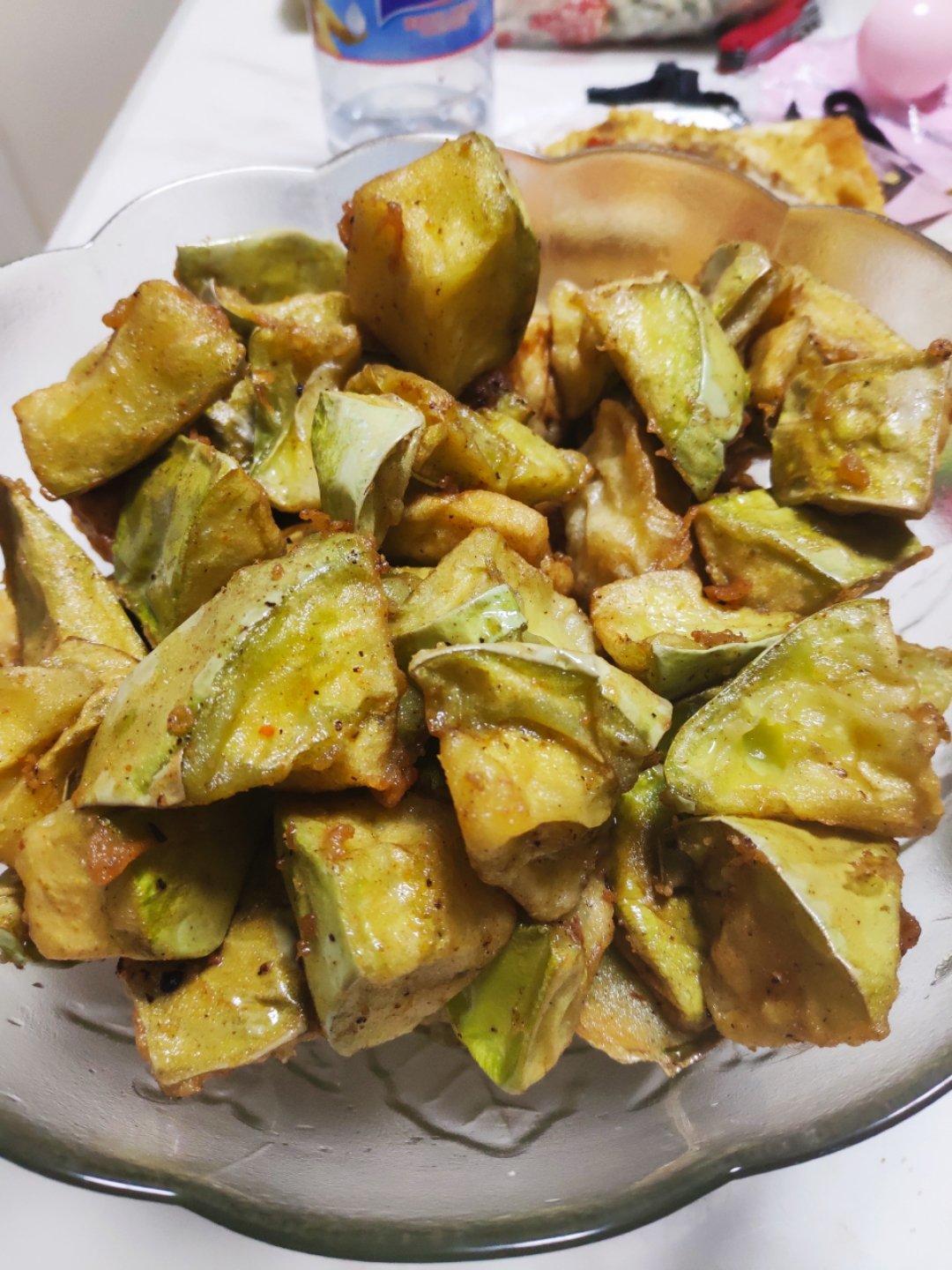 炸茄子