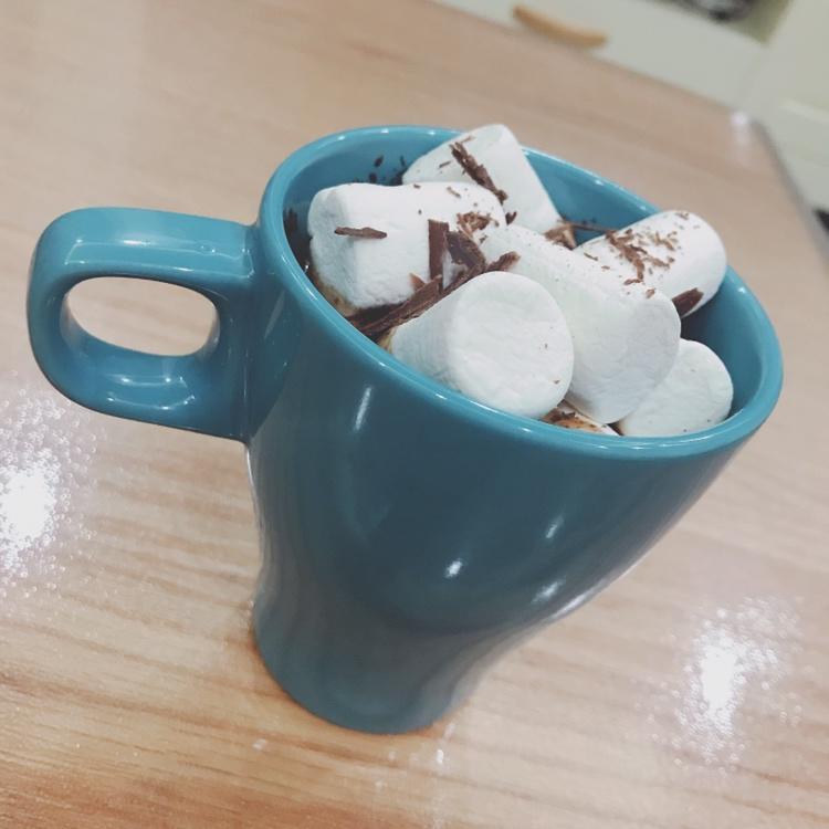 李_小酸做的棉花糖热可可