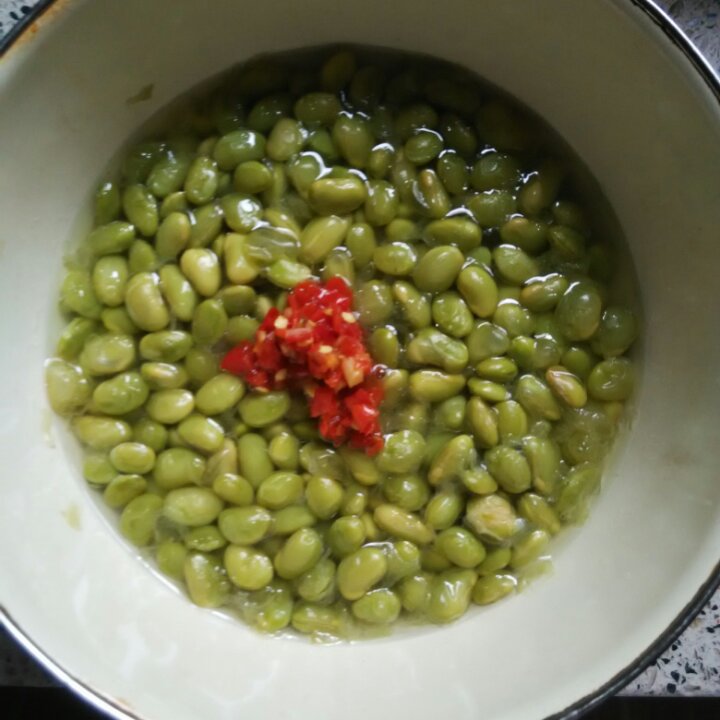 xixing2571做的蒸毛豆