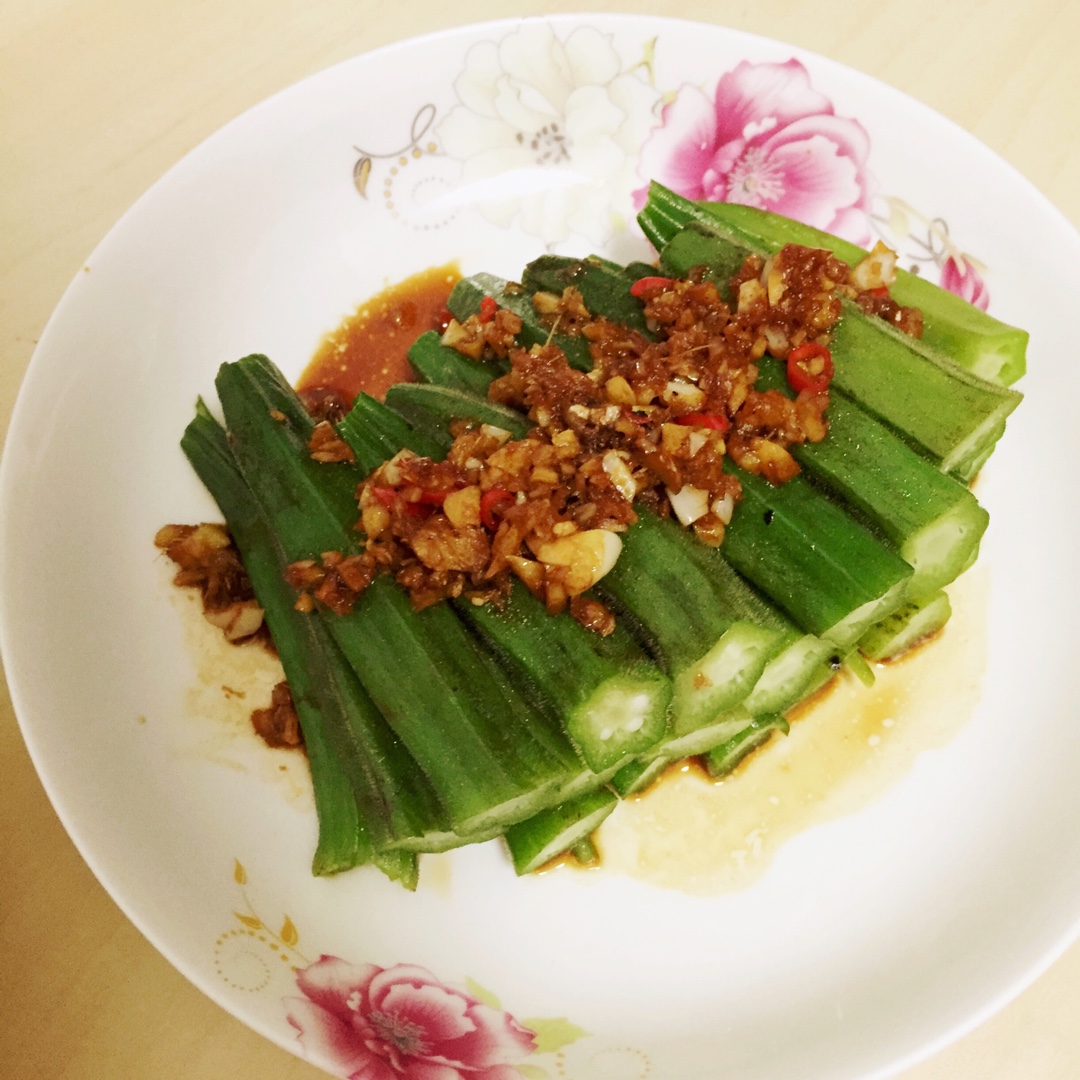 【白灼秋葵】清爽简单