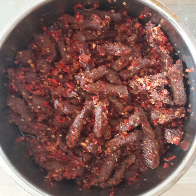 麻辣牛肉干