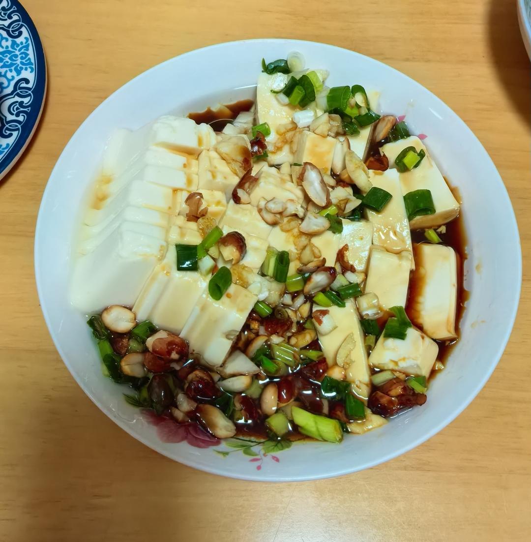 好吃的凉拌内酯豆腐