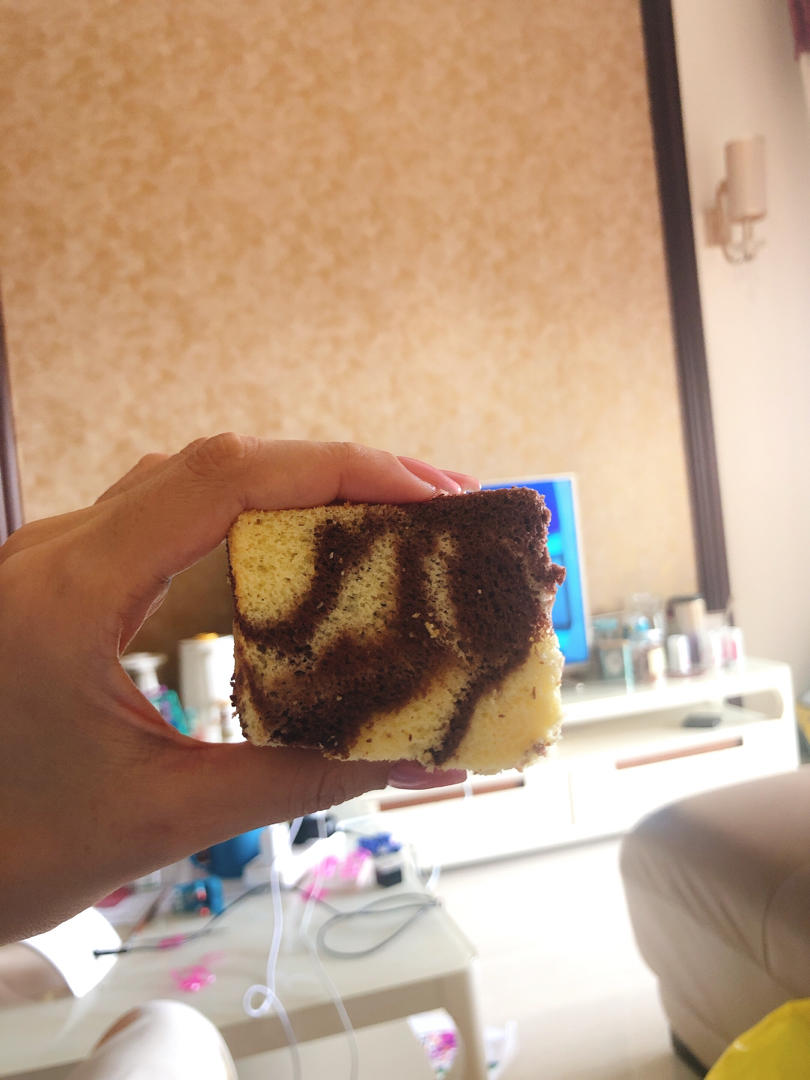 斑马纹戚风蛋糕