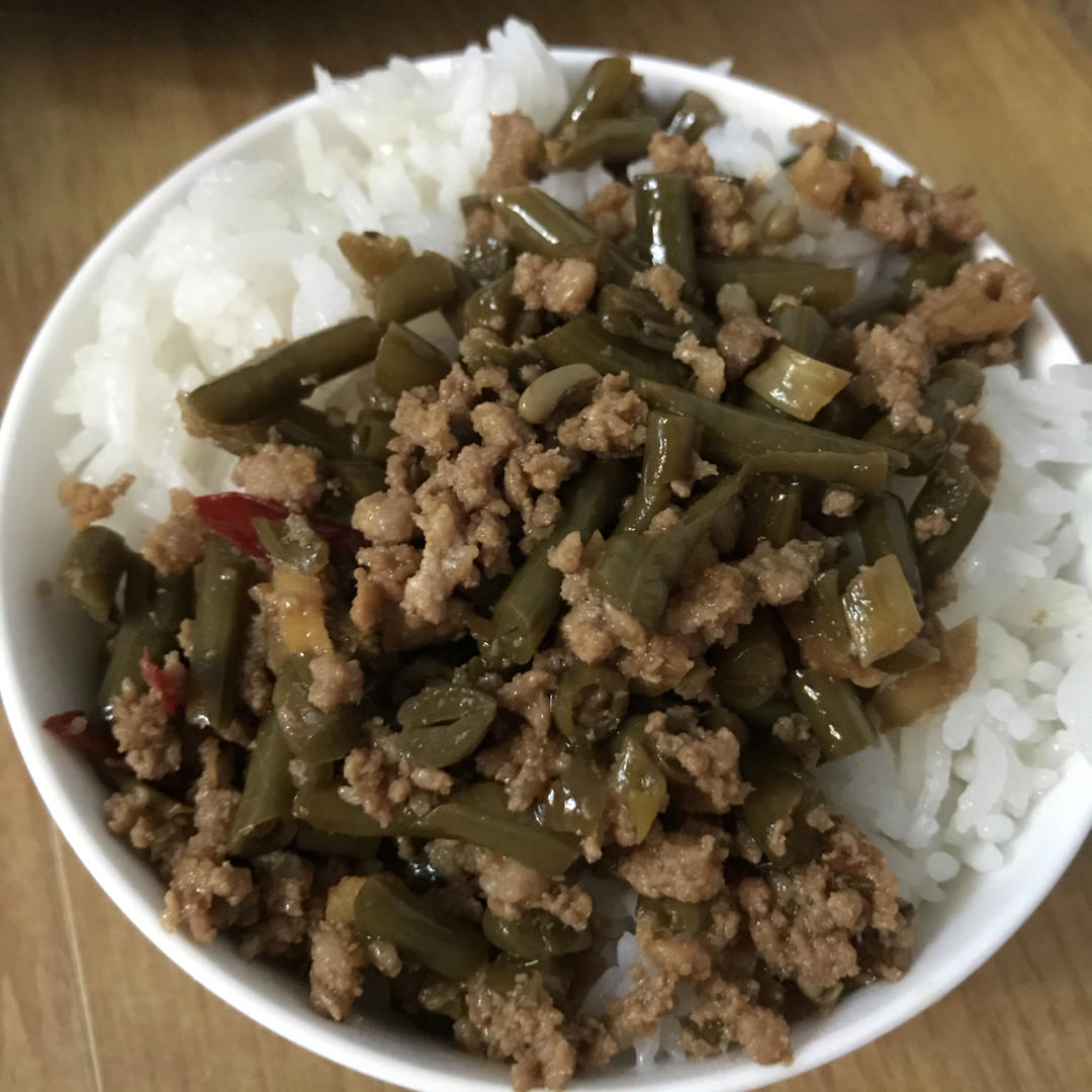 肉末酸豆角