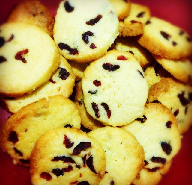 蔓越莓饼干 蔓越莓曲奇