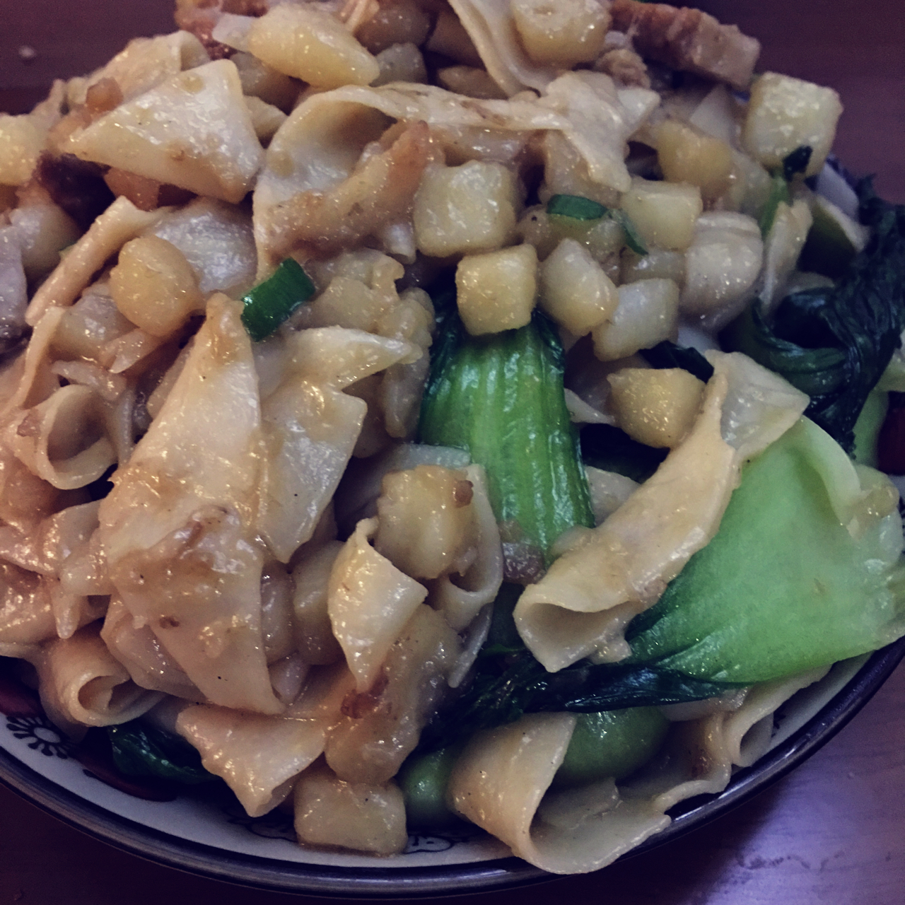 土豆炒面