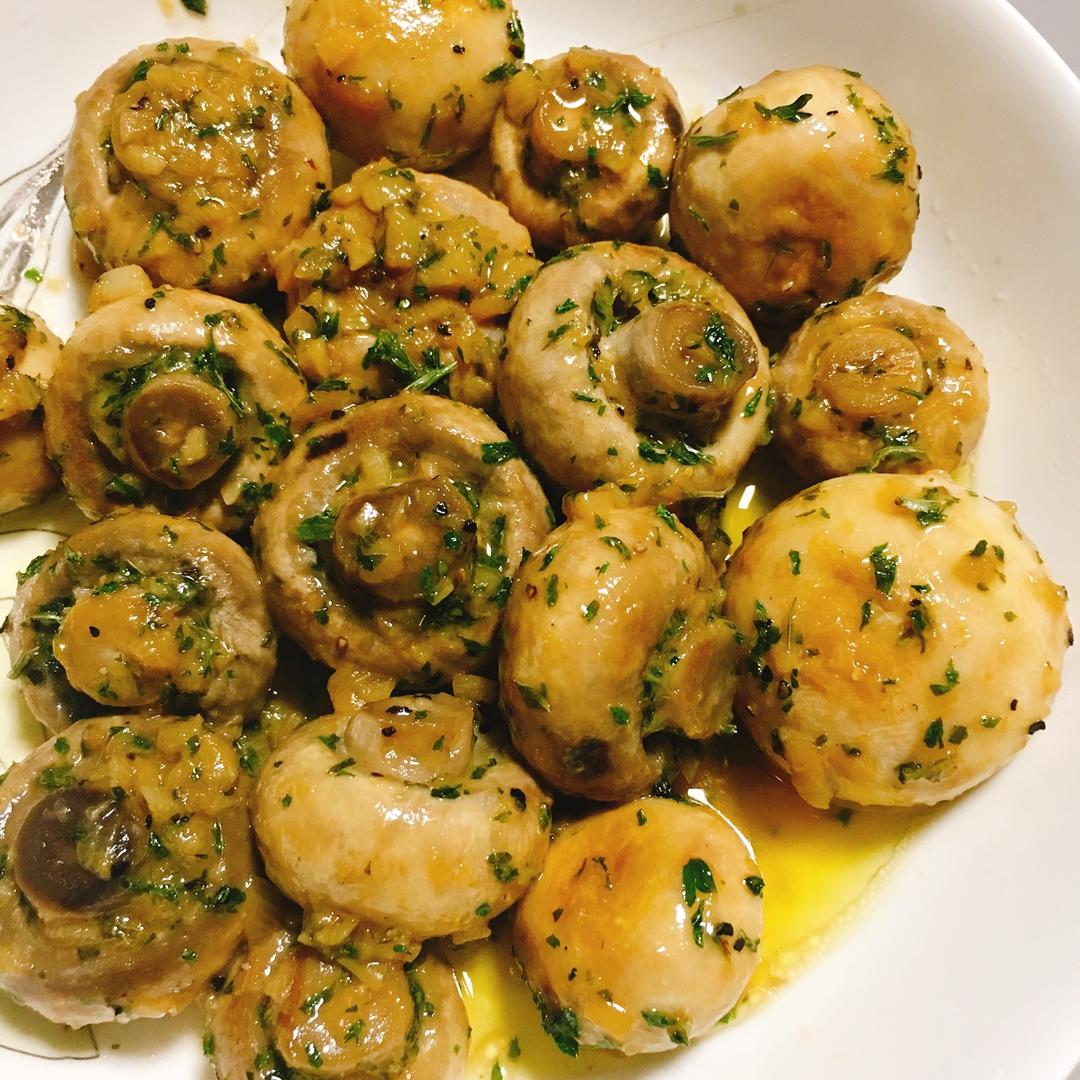 【曼食慢语】 蒜香蘑菇