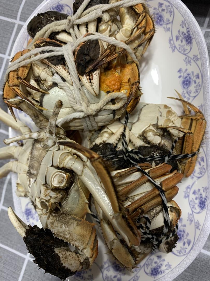 清蒸大闸蟹