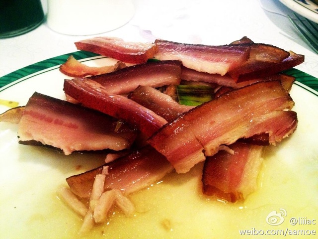 青蒜炒腊肉