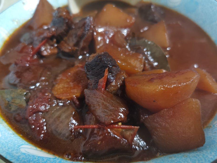 番茄土豆炖牛腩